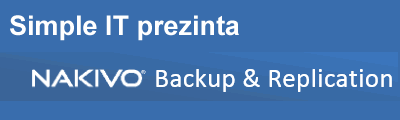 SIMPLE IT PREZINTA NAKIVO BACKUP & REPLICATION - SOLUTIE PENTRU VMWARE